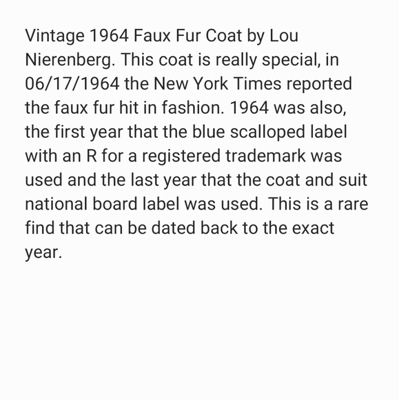 Tissavel by Lou Nierenberg Black Faux Fur Overcoat - Picture 11 of 12